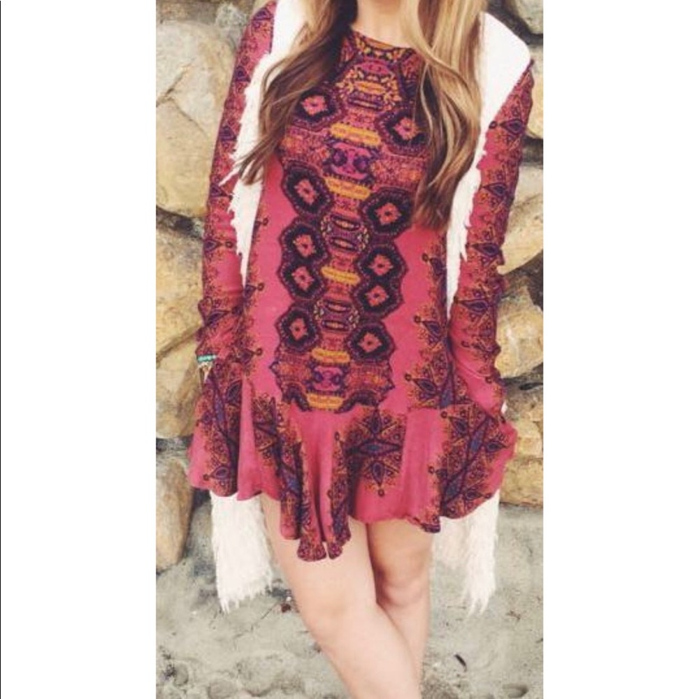 Flowy dress with pockets